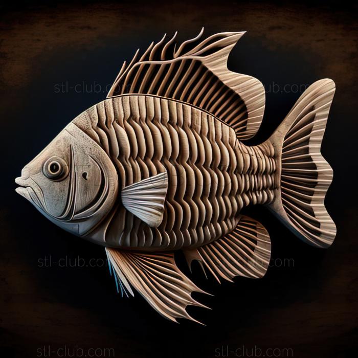 st Lobed tsifotilapia zebra fish